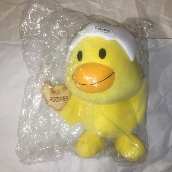 Toreba tabekko small bird (rooster) big plushy - Picture 1 of 8